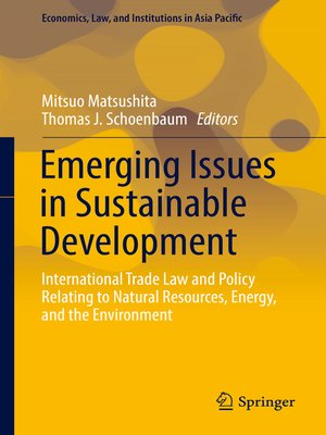 cover image of Emerging Issues in Sustainable Development